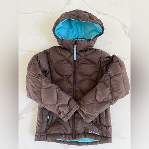 LL Bean girls size 8 winter coat
